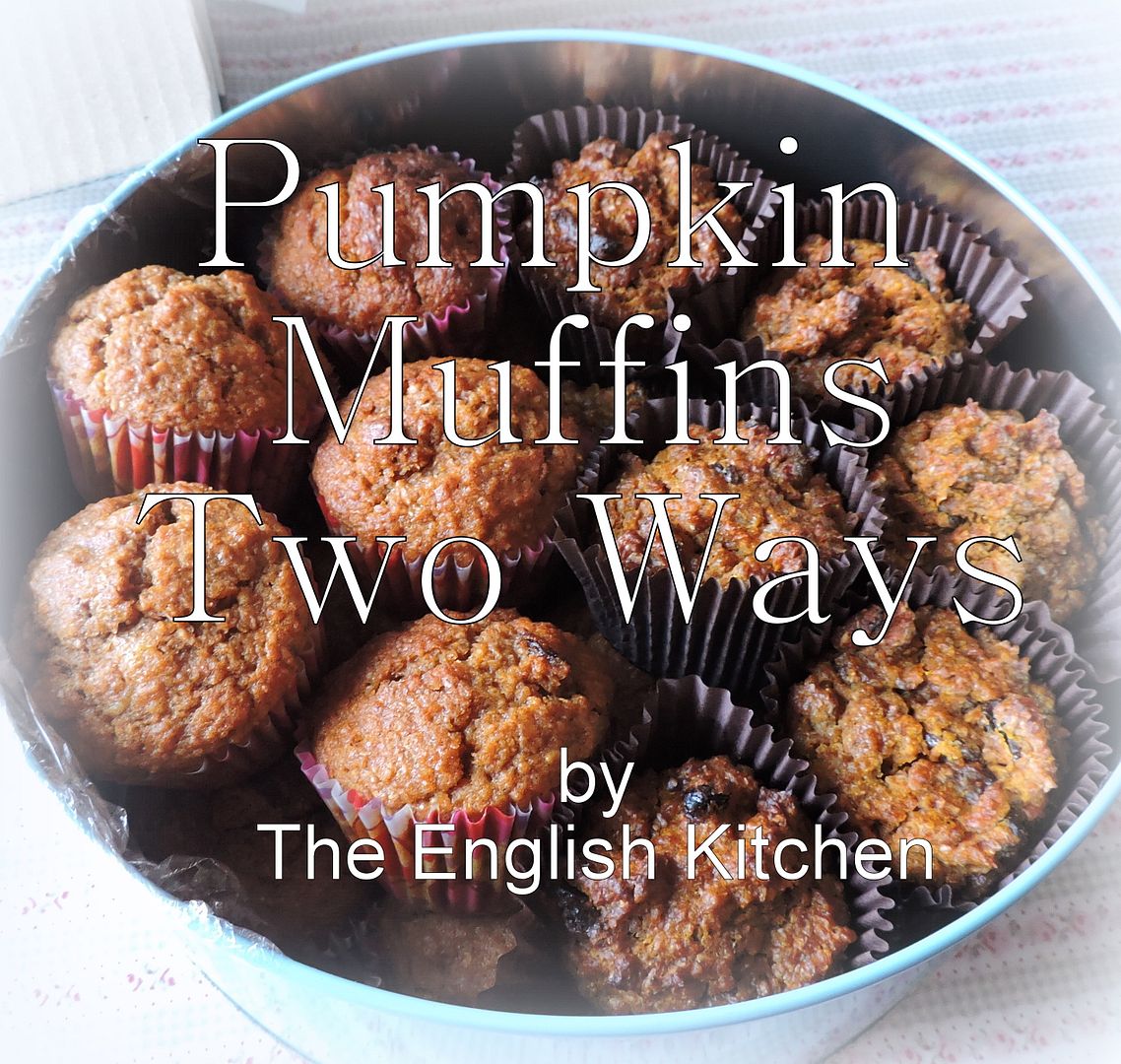 The English Kitchen Pumpkin Muffins Two Ways, Diabetic Friendly